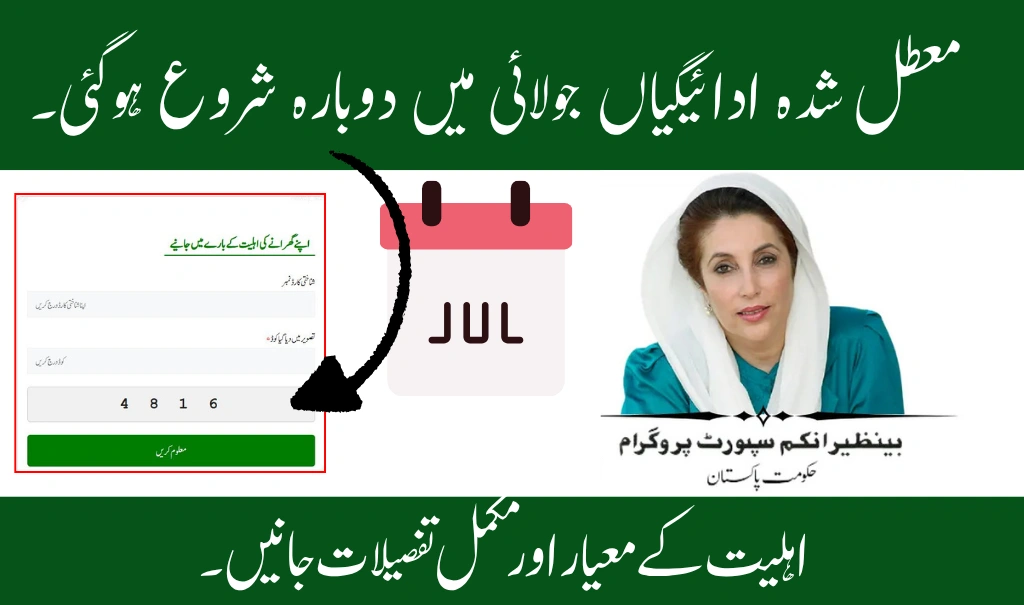 Stopped BISP 8171 Payments Now Released in July 2025